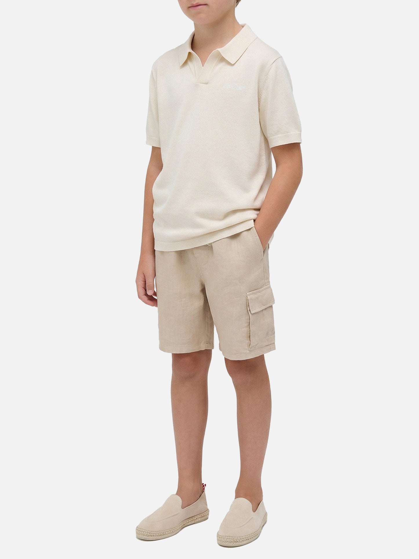 Polo Sloan Jr crème 
