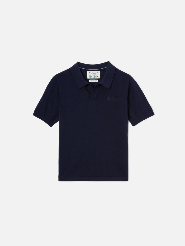 Polo Sloan Jr blu navy