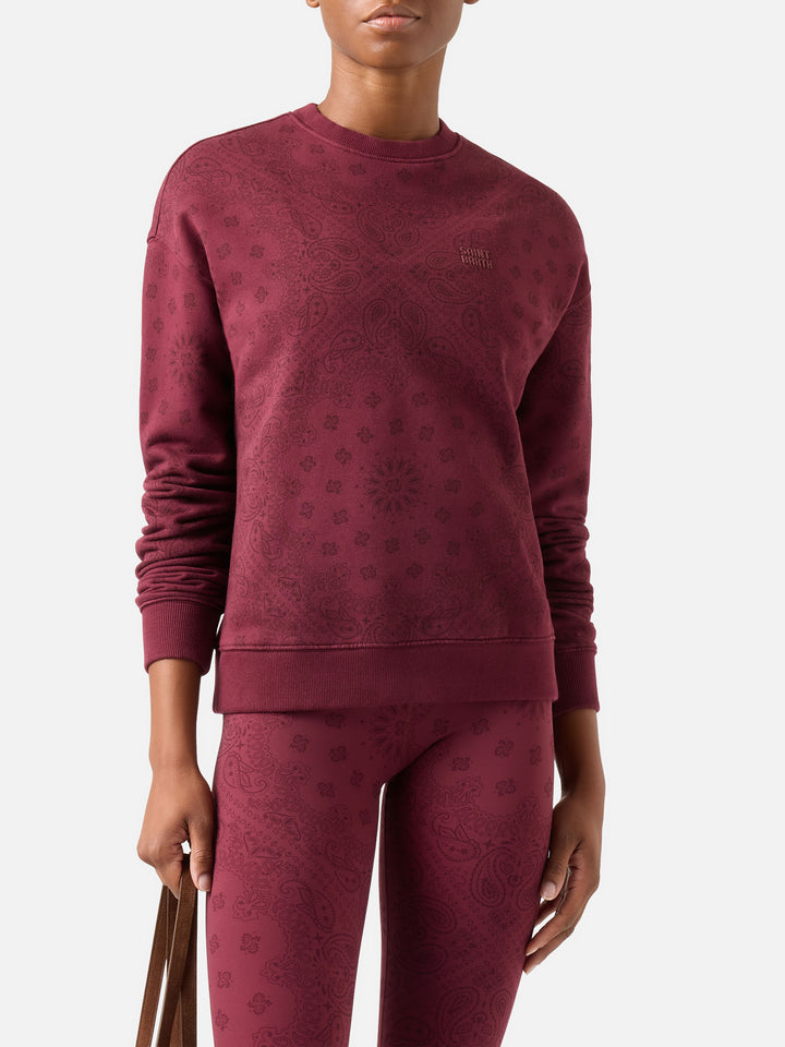Sudadera Stardust con estampado bandana 