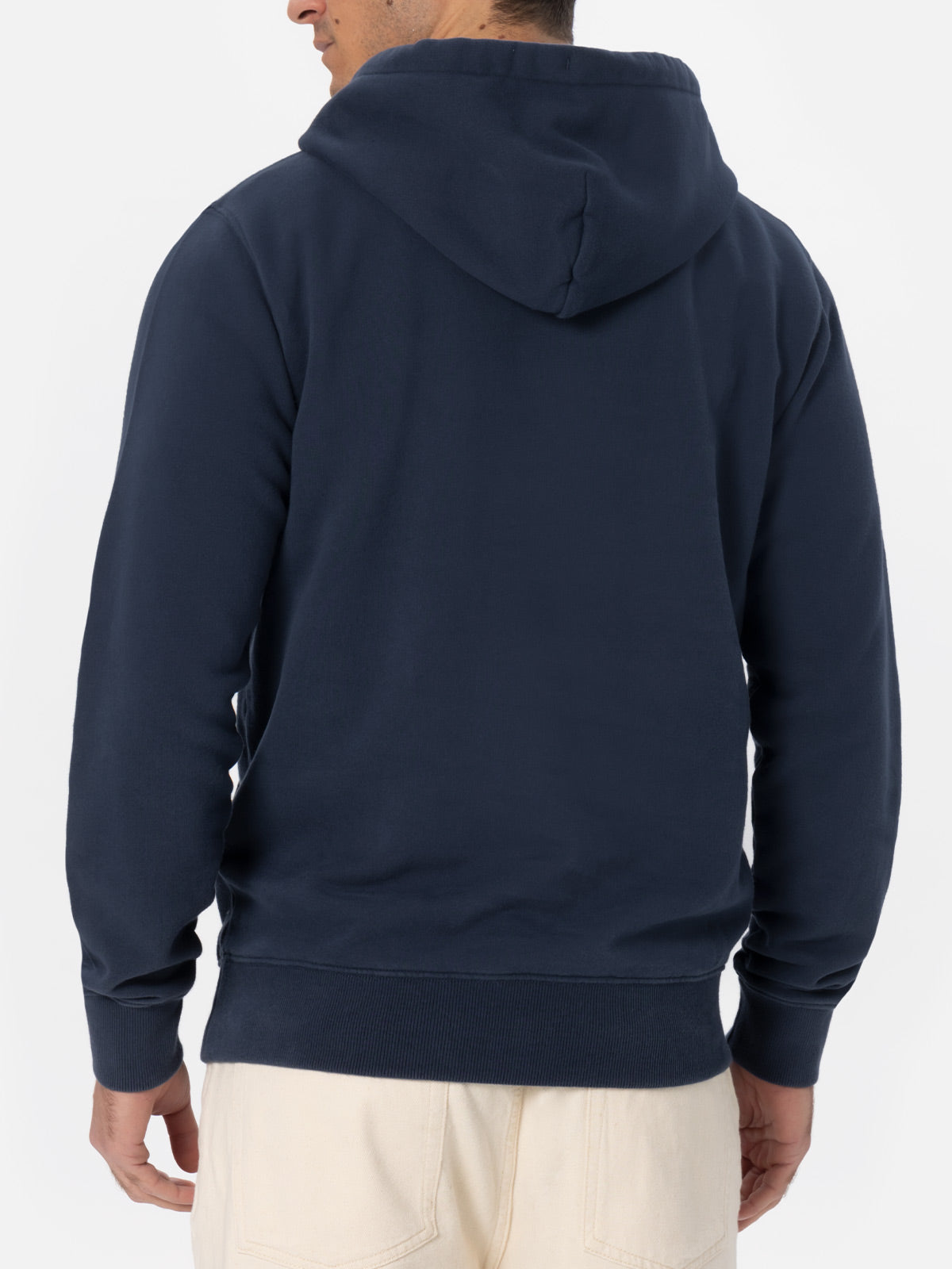 Man navy blue sweatshirt Tribeca with St. Barth embroidery - MC2 Saint Barth