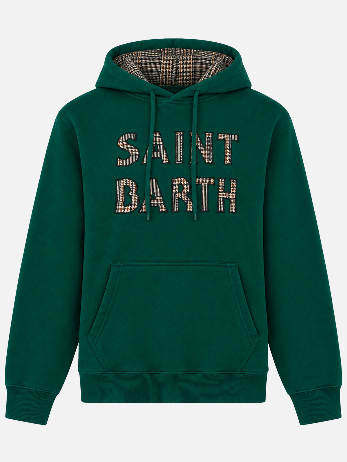 Sweat à capuche vert Tribeca avec patch 