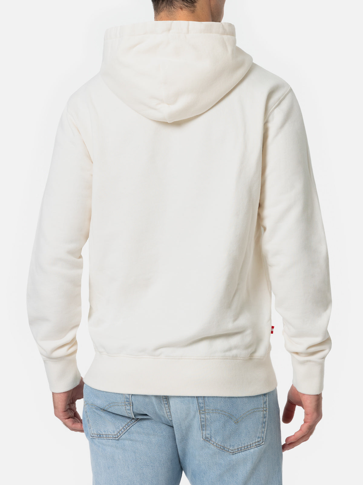 Man white sweatshirt Tribeca with St. Barth apres ski club emboidery - MC2 Saint Barth