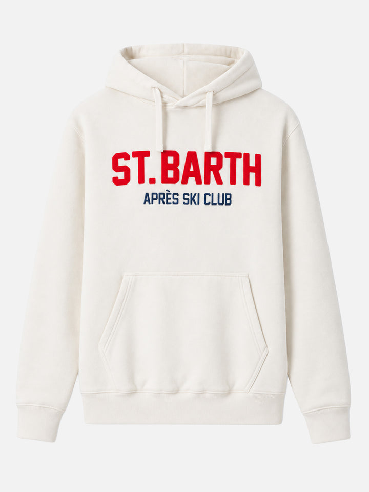 Felpa Tribeca ricamo St. Barth apres ski club