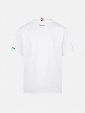 Cotton t-shirt with St. Barth tennis team embroidery and Mickey Mouse print | DISNEY® SPECIAL EDITION - MC2 Saint Barth