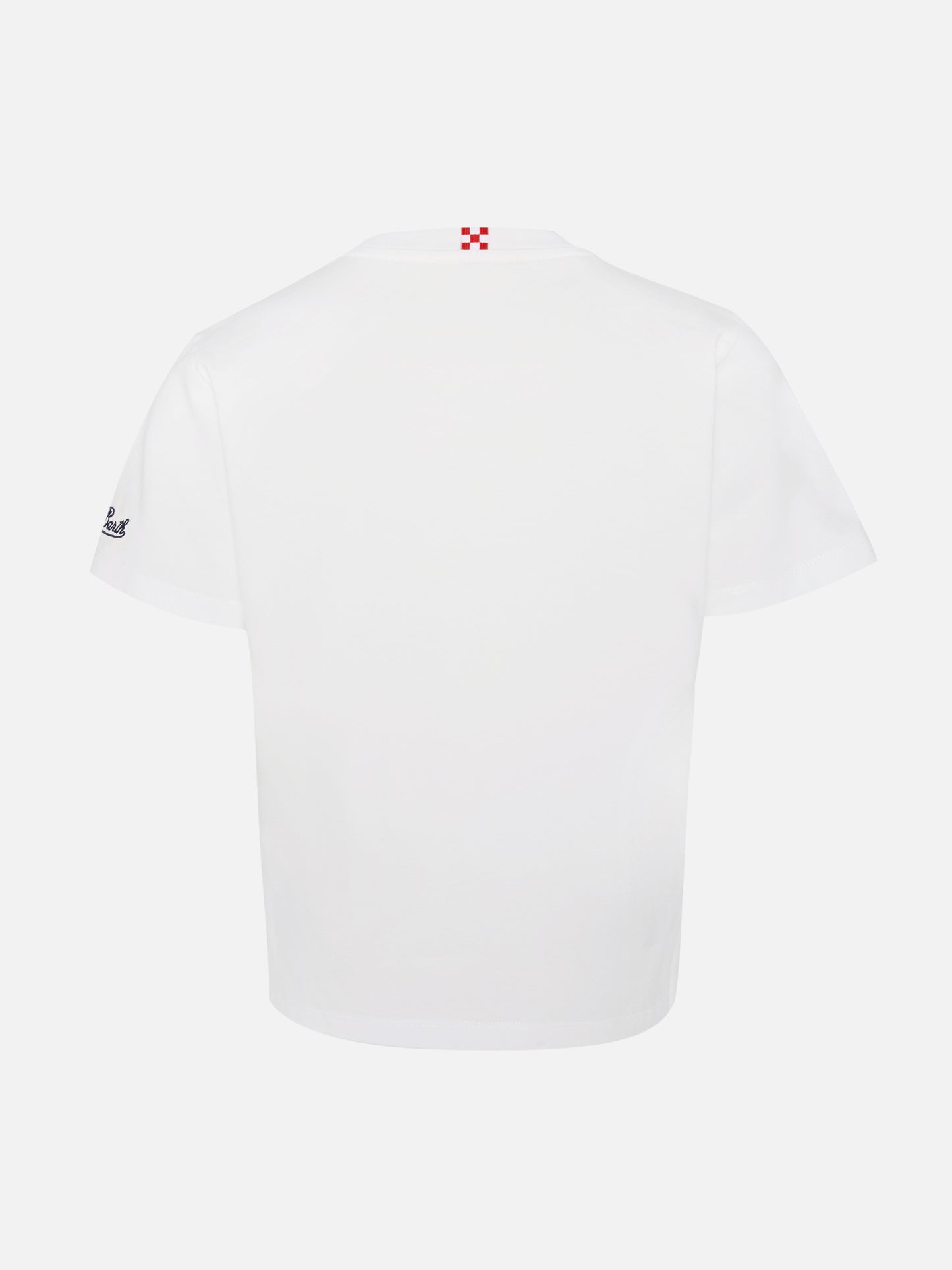 T-shirt in cotone con ricamo Puffo | THE SMURF SPECIAL EDITION