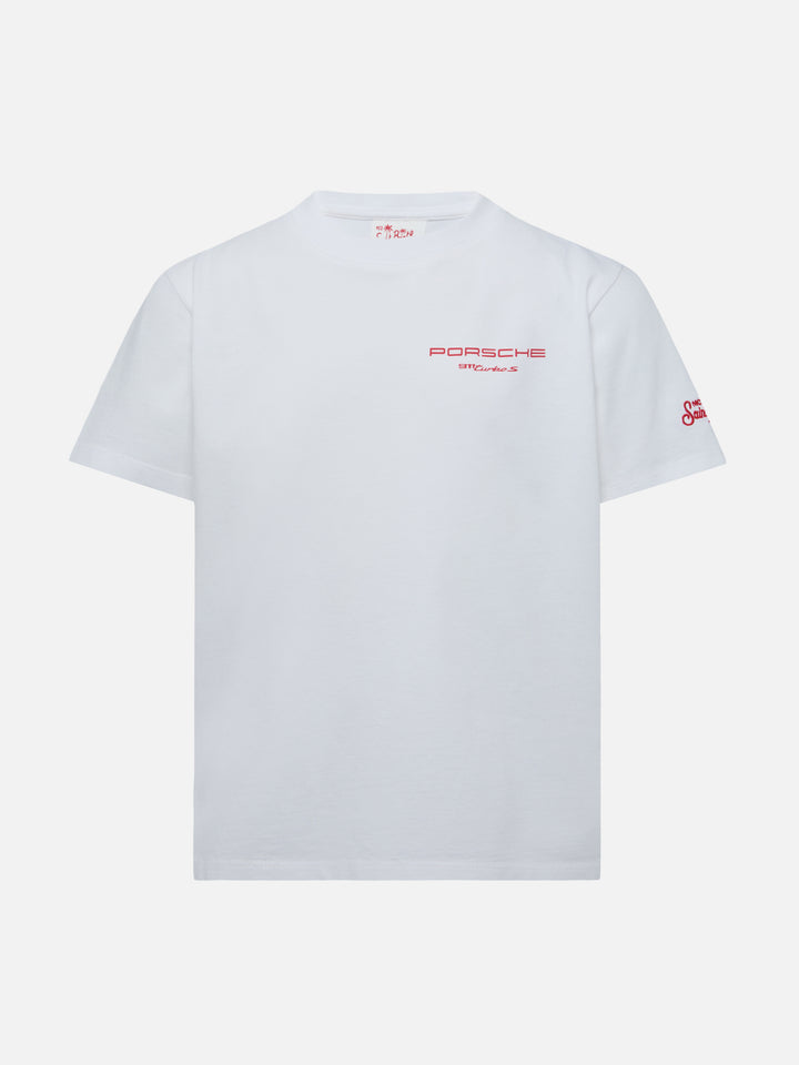 T-shirt in cotone con stampa Porsche 911 Turbo S | PORSCHE SPECIAL EDITION