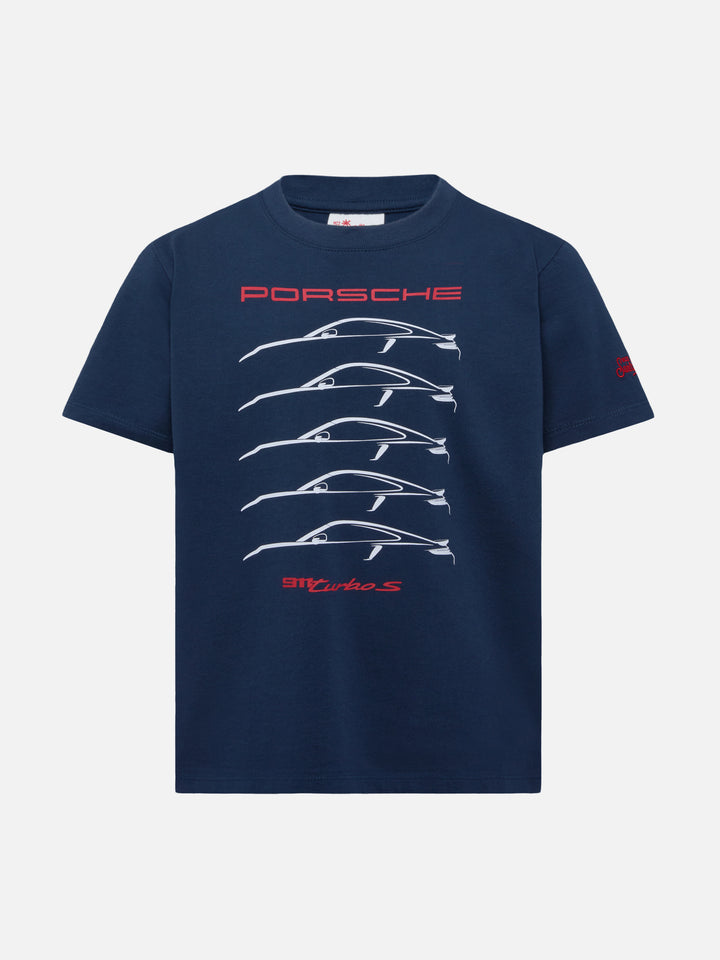 T-shirt in cotone con stampa Porsche 911S Turbo | PORSCHE SPECIAL EDITION