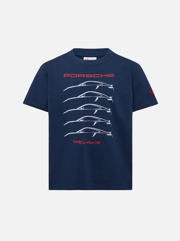 Baumwoll-T-Shirt mit Porsche 911S Turbo-Aufdruck | PORSCHE SPECIAL EDITION