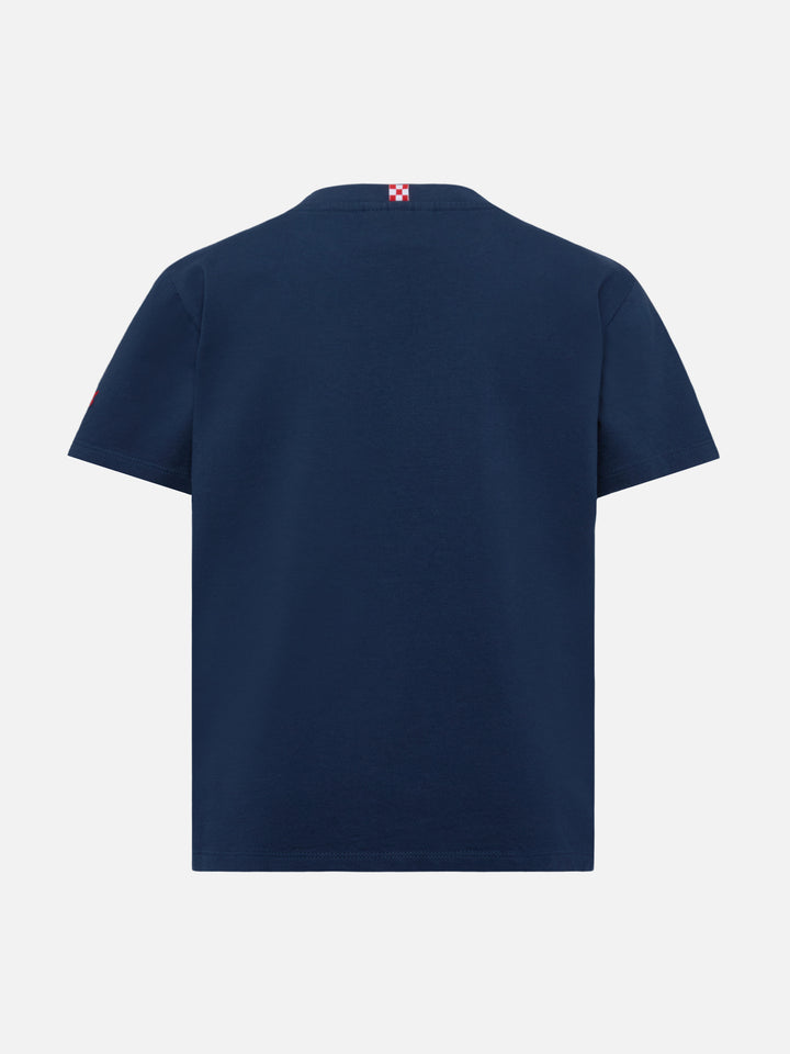 T-shirt in cotone con stampa Porsche 911S Turbo | PORSCHE SPECIAL EDITION