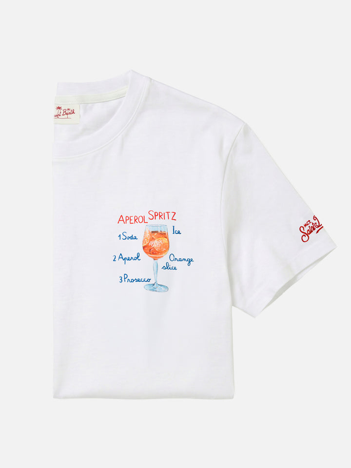 T-shirt Man stampa Spritz e ricamo | Special Edition