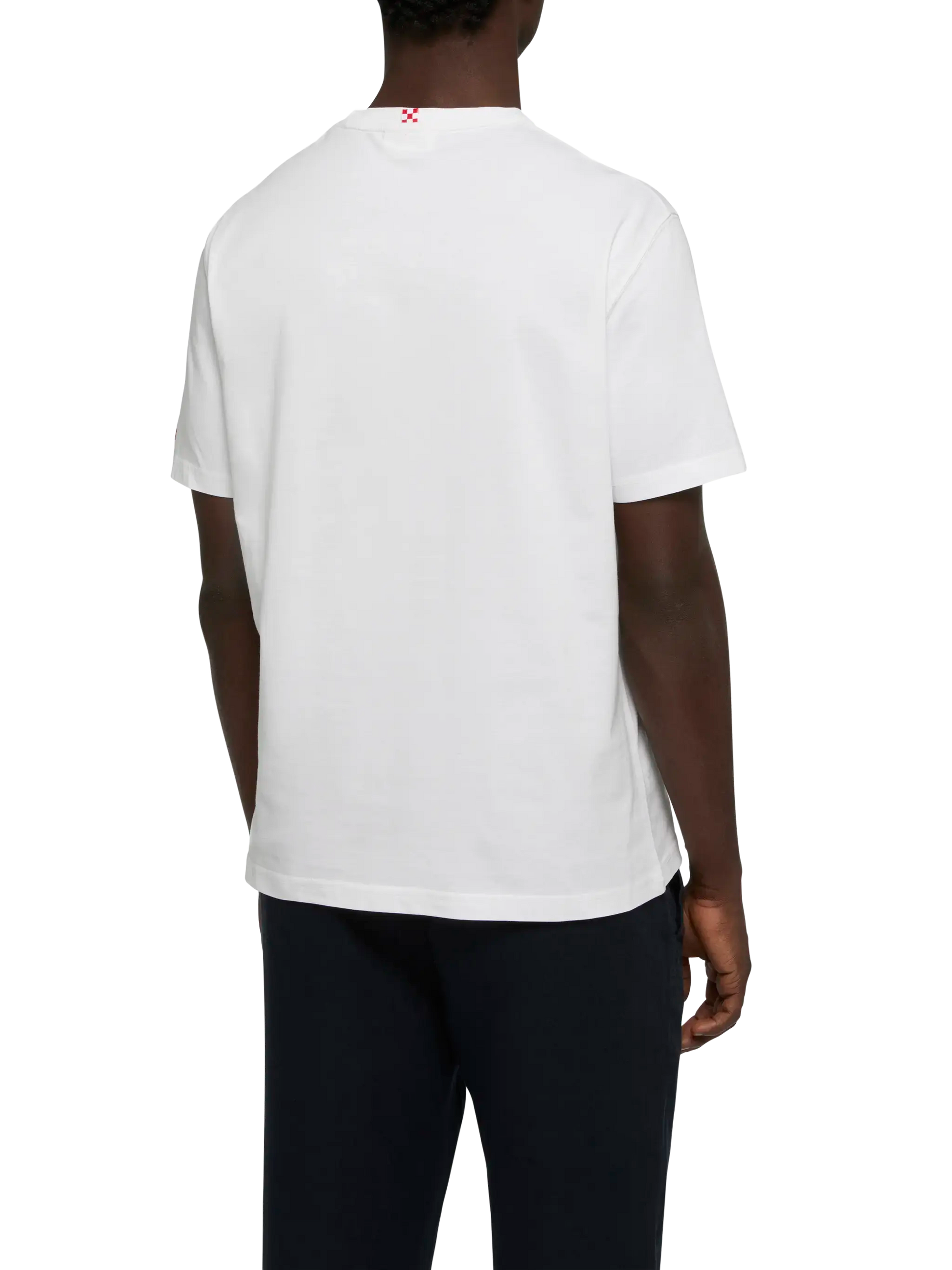 Cotton T-shirt with Mi fai volare embroidery - MC2 Saint Barth