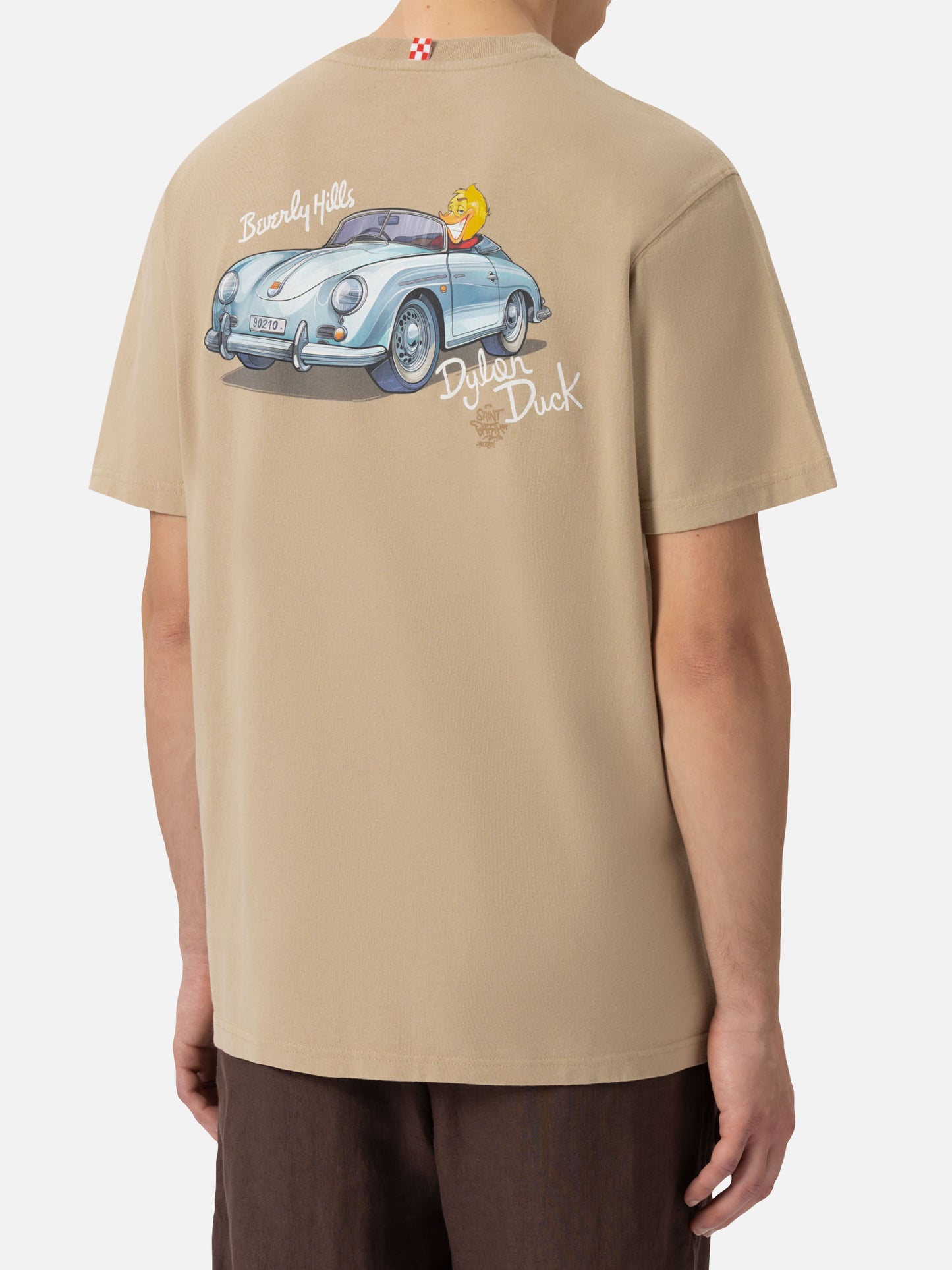 Cotton T-shirt with Ducky Cryptopuppets print | CRYPTOPUPPETS SPECIAL EDITION - MC2 Saint Barth
