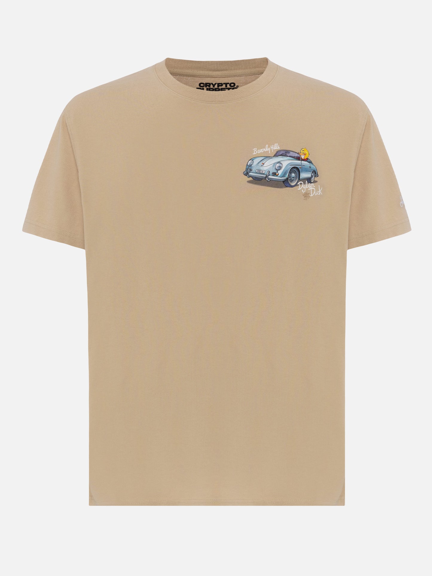 Cotton T-shirt with Ducky Cryptopuppets print | CRYPTOPUPPETS SPECIAL EDITION - MC2 Saint Barth
