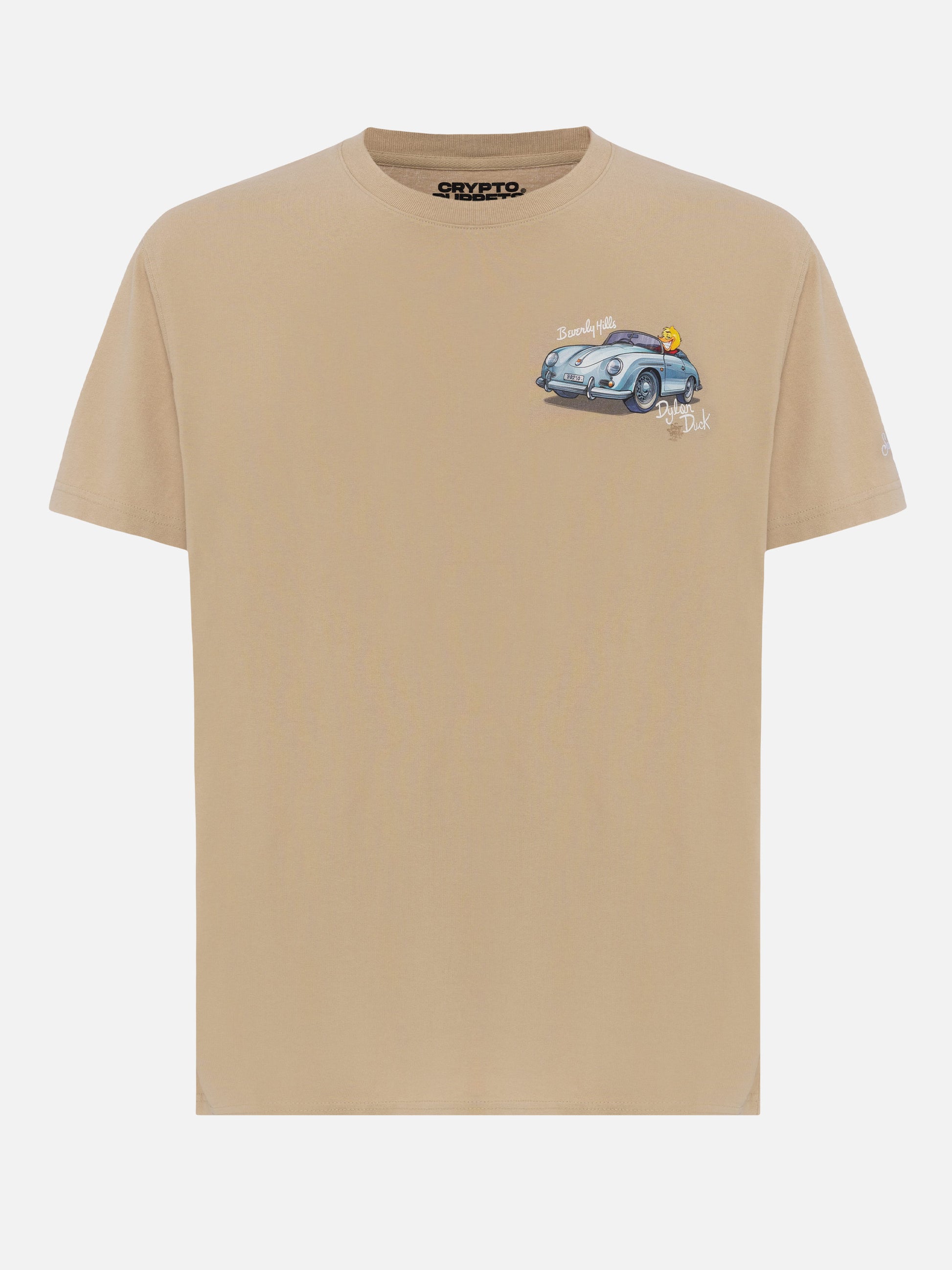 Cotton T-shirt with Ducky Cryptopuppets print | CRYPTOPUPPETS SPECIAL EDITION - MC2 Saint Barth