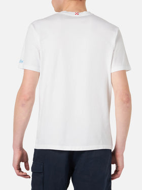 Baumwoll-T-Shirt mit Lodola-Auto-Print | MARCO LODOLA SONDEREDITION