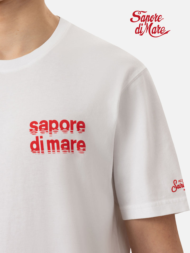 T-shirt Man in cotone con stampa logo film Sapore di Mare | SAPORE DI MARE SPECIAL EDITION