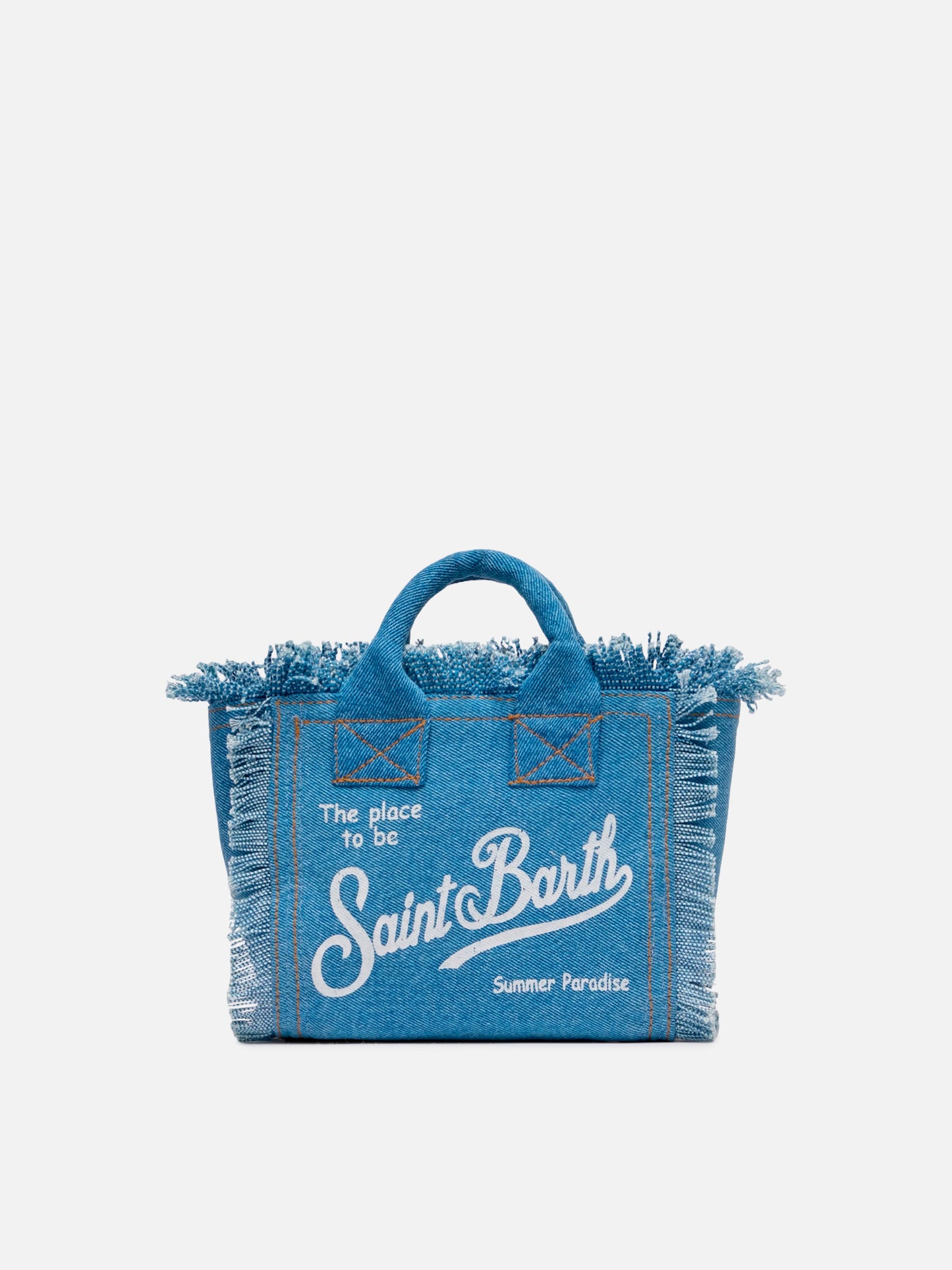 Borsa Mini Vanity in denim