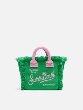 Green Mini Vanity Sponge Bag - MC2 Saint Barth