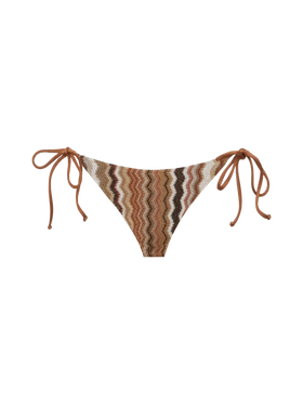Virgo raschel knit classic swim briefs with wave pattern - MC2 Saint Barth