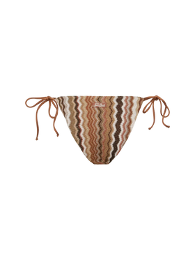 Virgo raschel knit classic swim briefs with wave pattern - MC2 Saint Barth