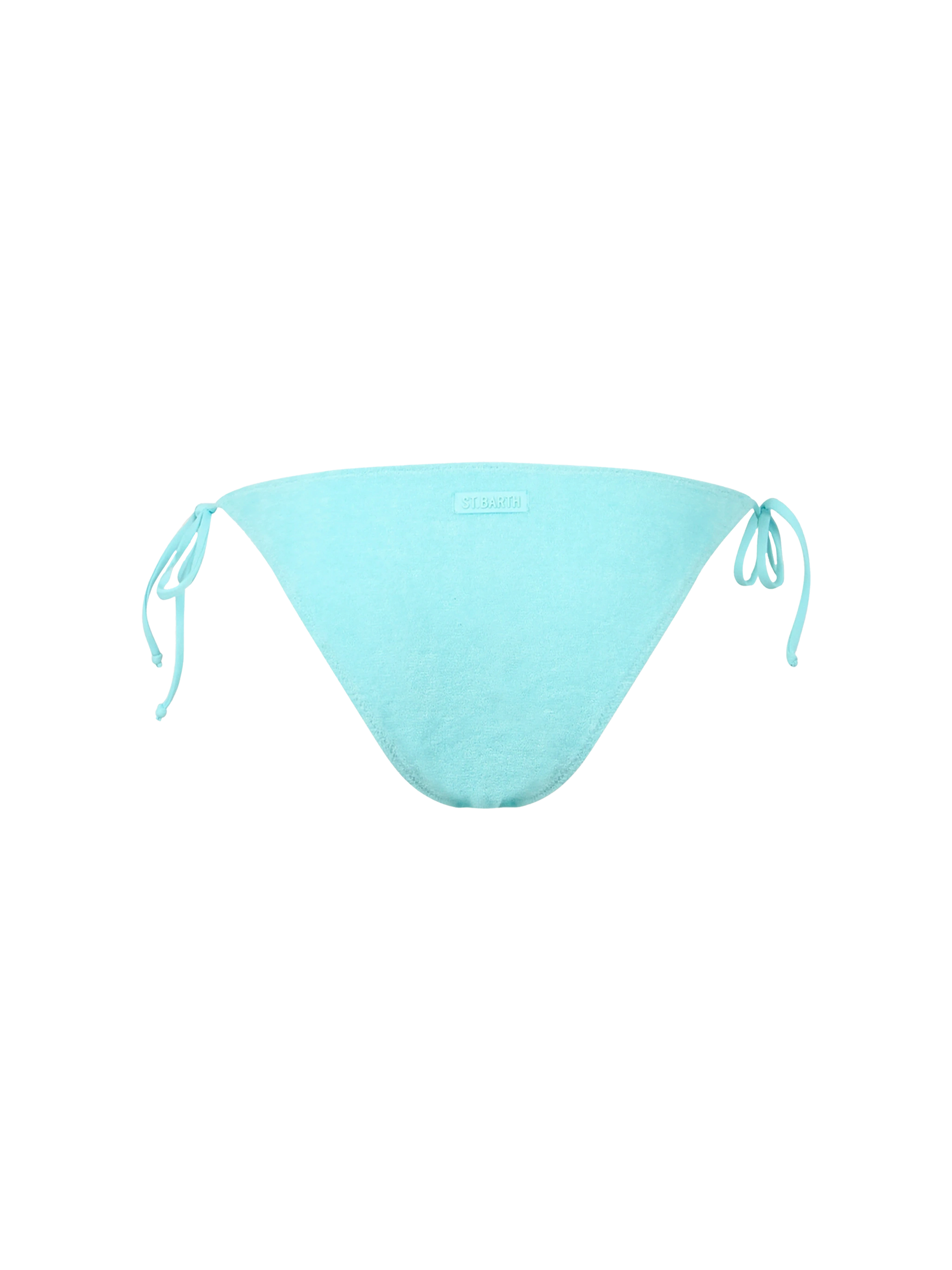 Woman terry cotton classic swim briefs Virgo - MC2 Saint Barth