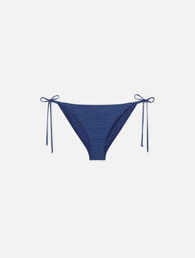 Virgo klassische Swim-Briefs mit Mikro-Polka-Dot-Print 