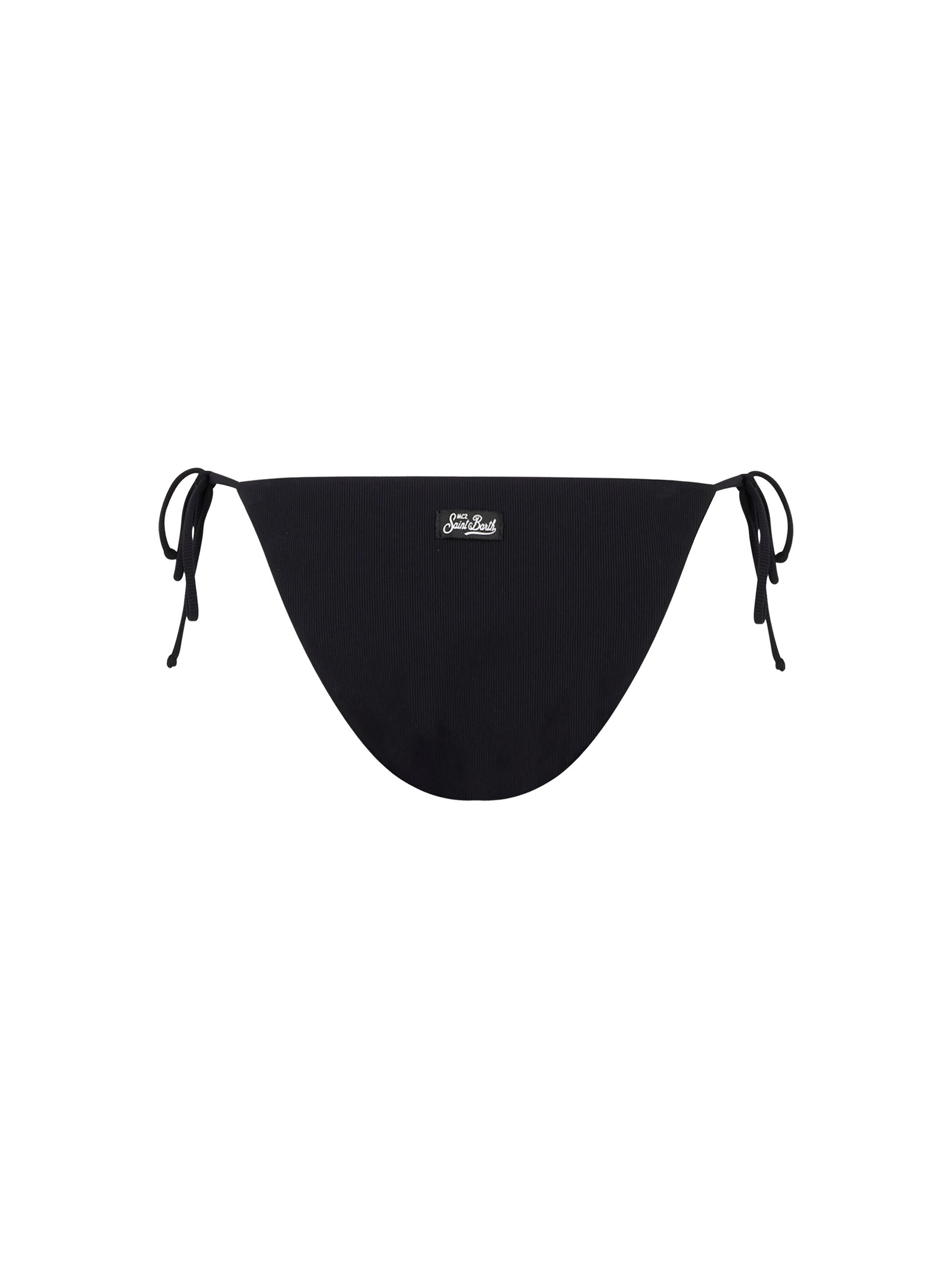 Black ribbed swim briefs - MC2 Saint Barth