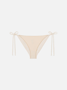Slip mare Virgo classico in velluto oro