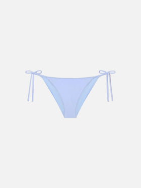 Virgo klassische Swim-Slips aus hellblauem Samt 