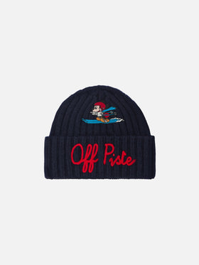 Wengen Jr beanie with Mickey Mouse patch and embroidery | DISNEY SPECIAL EDITION