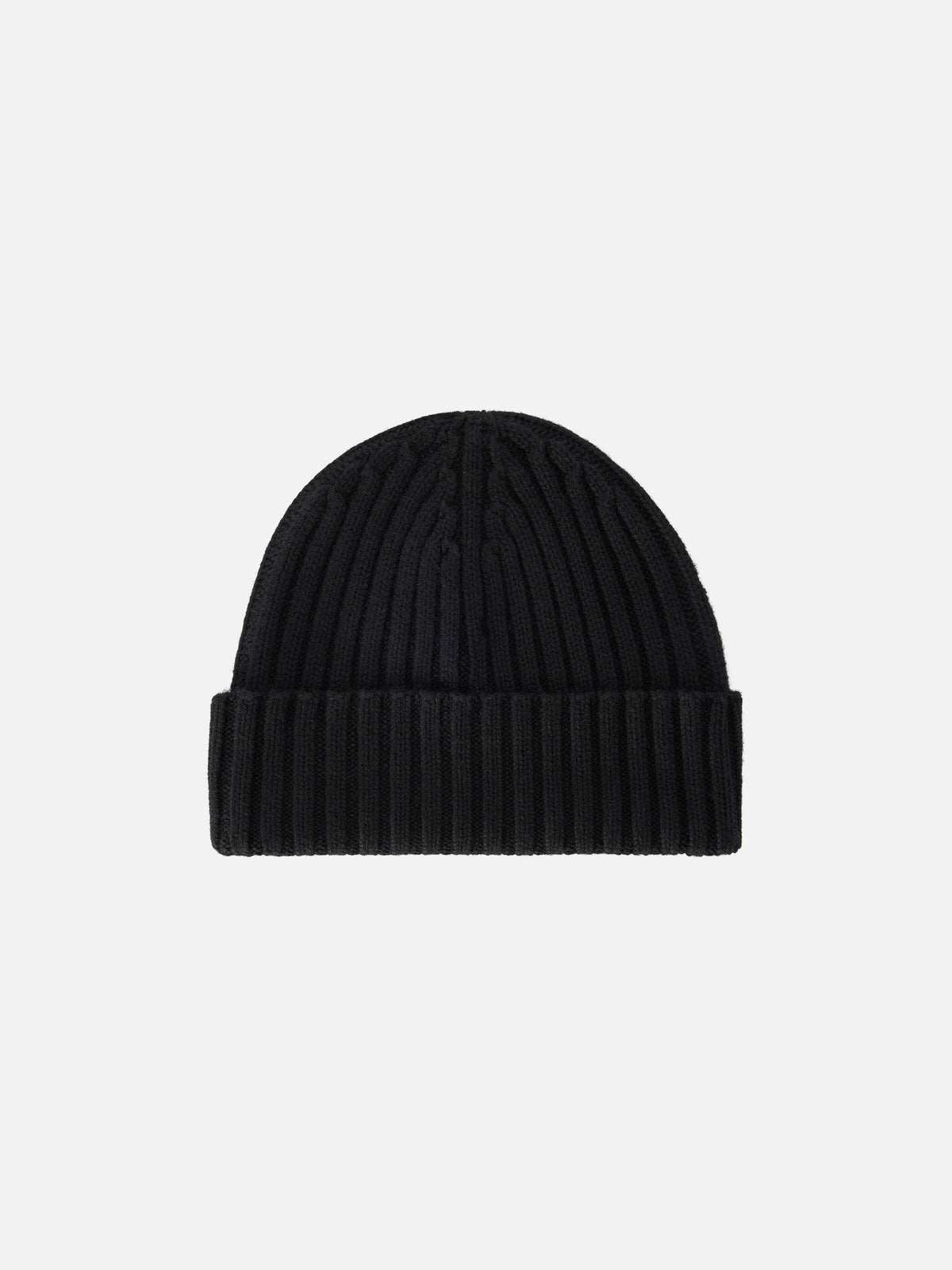 Gorro Wengen negro con bordado St. Barth 