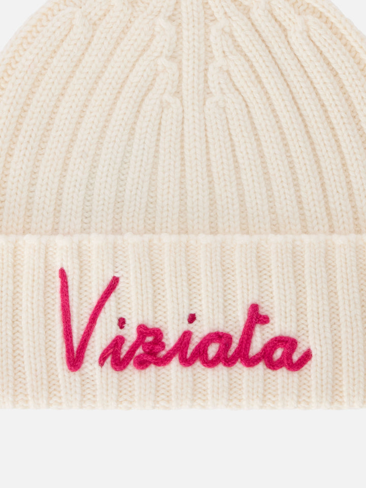 Off-White-Wengen-Beanie mit Viziata-Stickerei 