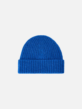 Gorro beanie Royal blue Wengen de mezcla de alpaca 