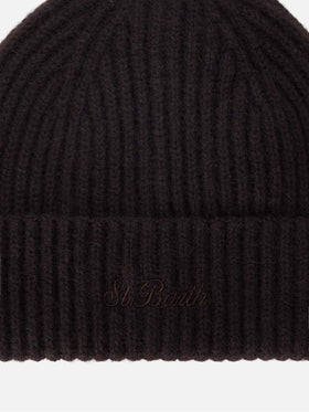 Brown Wengen cashmere beanie