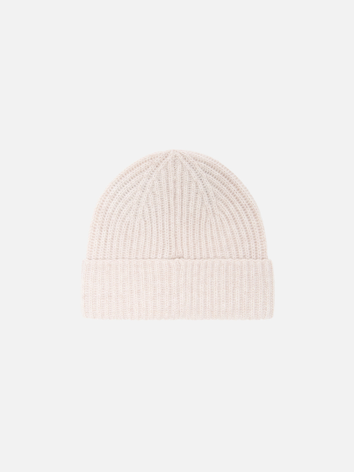 Bonnet en cachemire Wengen beige 