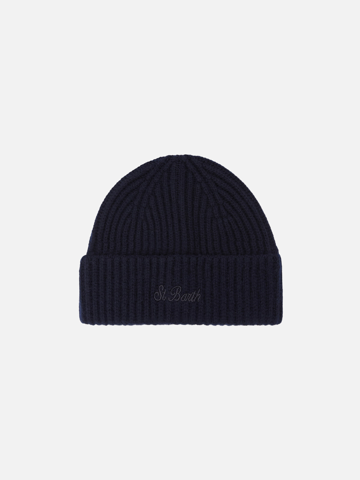 Gorro de cashmere Wengen Navy blue 