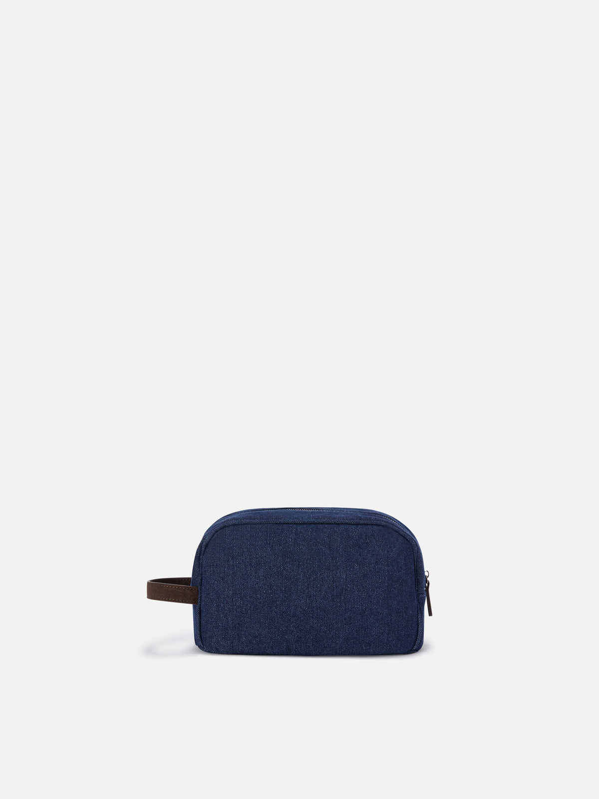 Blue Westwood Denim-Beauty-Case mit Logostickerei 
