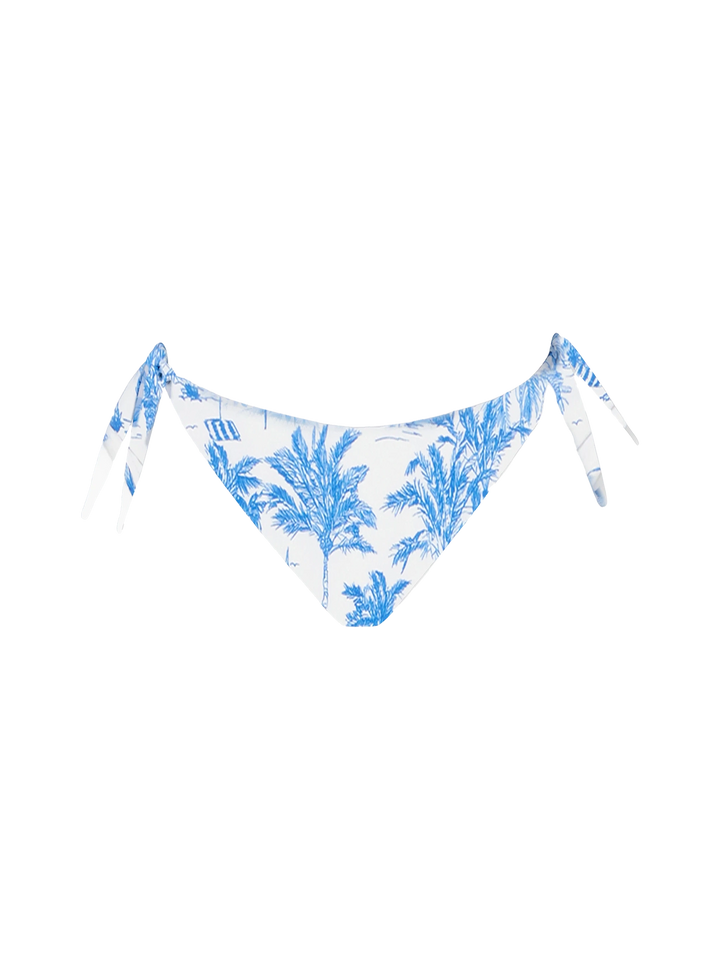Woman Toile de Jouy scoop bralette bikini May Yali - MC2 Saint Barth
