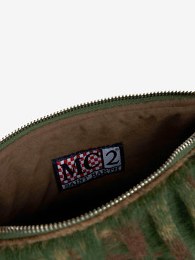 Parisienne blanket crossbody pouch bag with camouflage print - MC2 Saint Barth