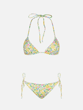 Damen-Bikini Betsy mit Triangel-Top Leah Virgo | MADE WITH LIBERTY FABRIC 