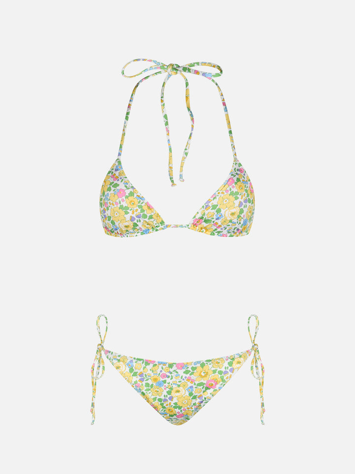 Damen-Bikini Betsy mit Triangel-Top Leah Virgo | MADE WITH LIBERTY FABRIC 