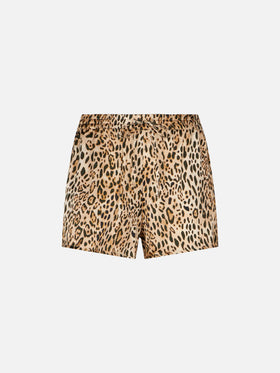 Animalier print woman shorts - MC2 Saint Barth