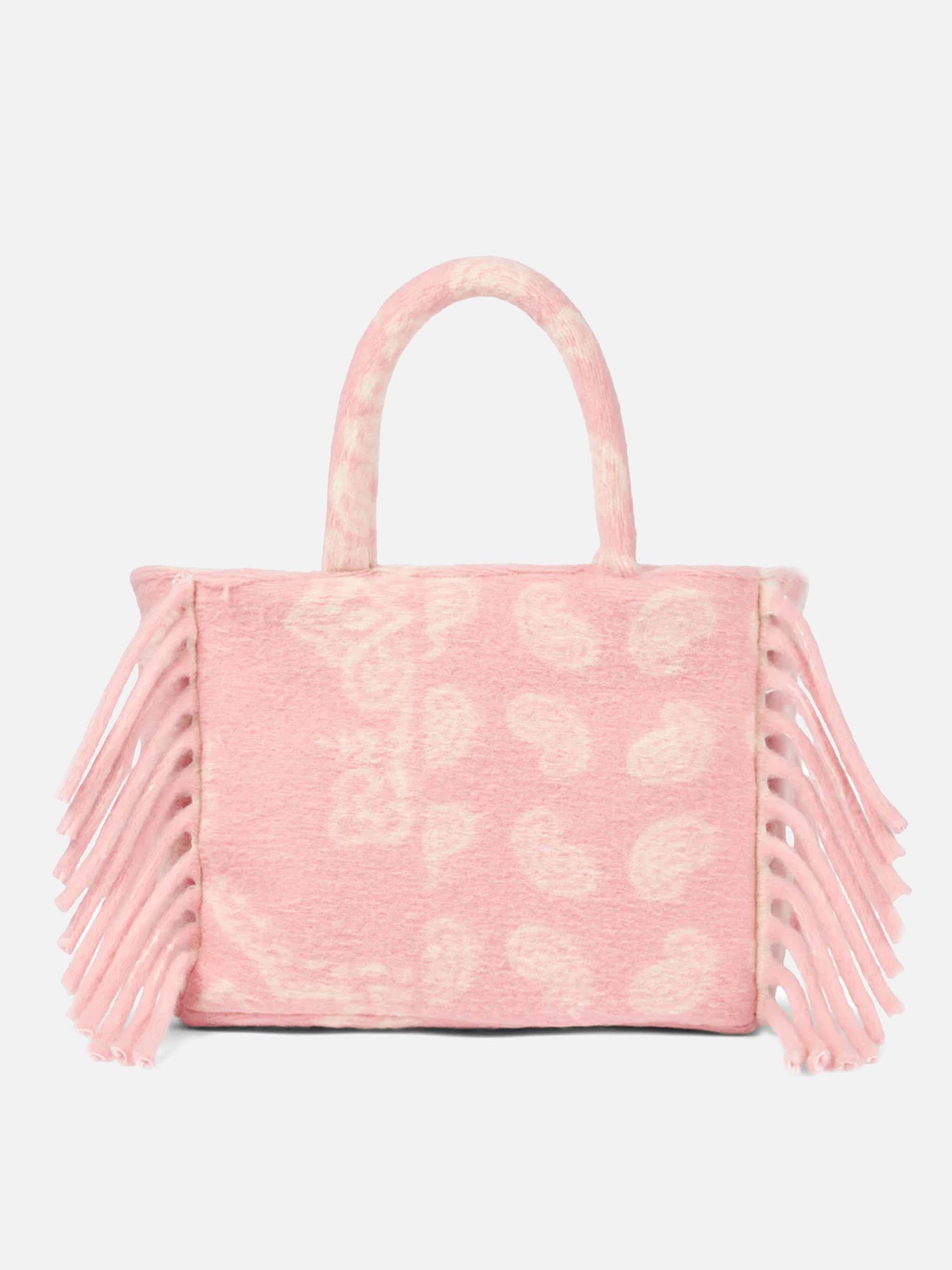 Colette blanket handbag with bandanna print - MC2 Saint Barth
