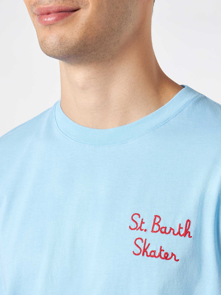 Man cotton t-shirt with Bart Simpson print | THE SIMPSON SPECIAL EDITION - MC2 Saint Barth