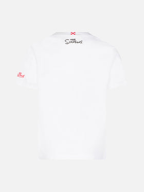 Boy cotton t-shirt with Devil Bart print | THE SIMPSONS SPECIAL EDITION - MC2 Saint Barth