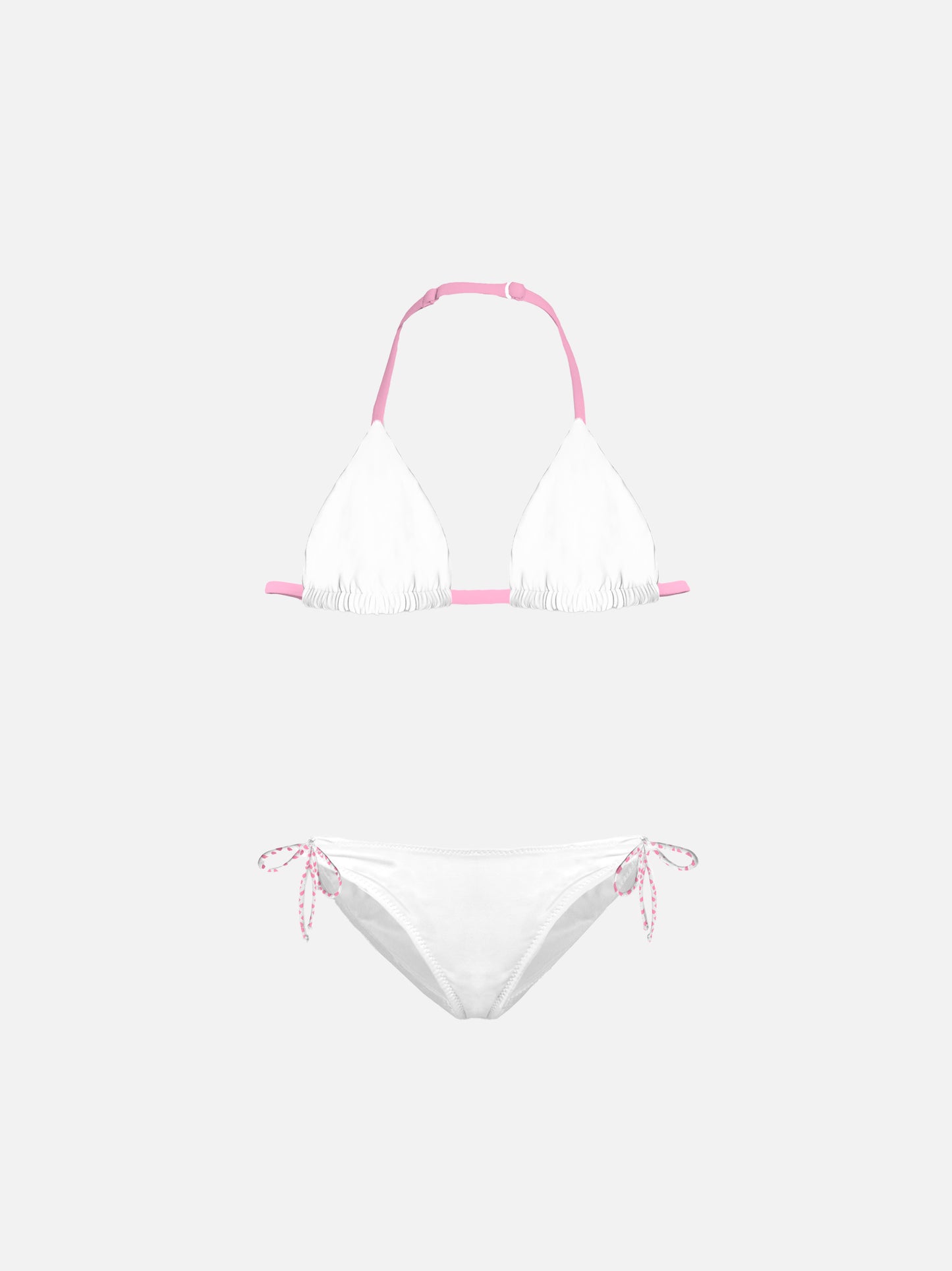 I love Forte embroidered girl's bikini - MC2 Saint Barth