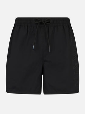 Man swim shorts with side logo and contrast - MC2 Saint Barth