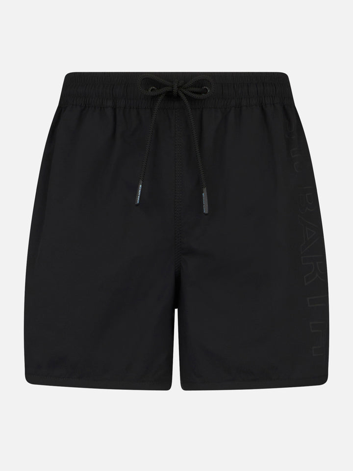 Man swim shorts with side logo and contrast - MC2 Saint Barth