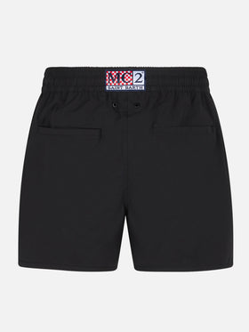 Man swim shorts with side logo and contrast - MC2 Saint Barth