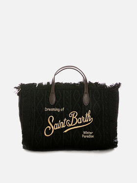 Colette schwarze Trikot-Handtasche